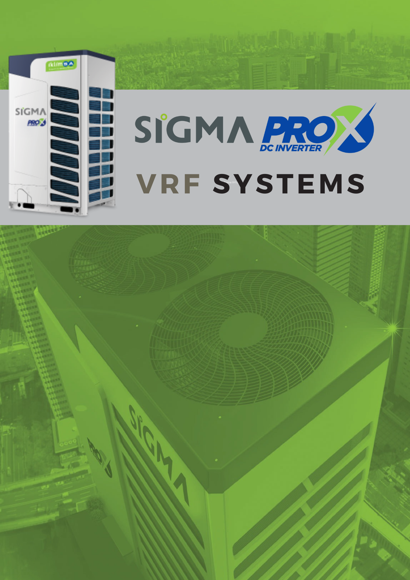 کاتالوگ سیستم های وی آر اف سیگما پرو ایکس VRF SYSTEMS